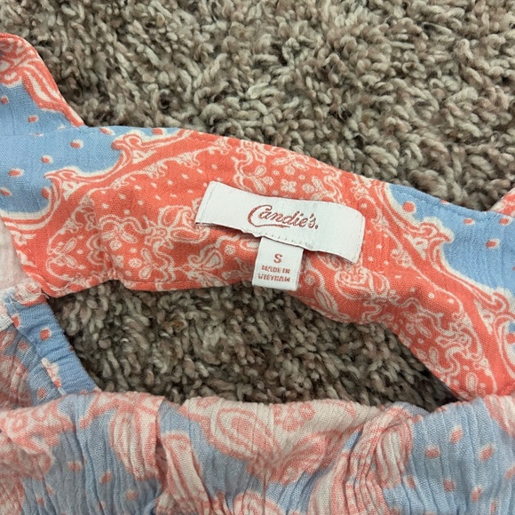 Patterned Cropped Blouse - Picture 3 of 3